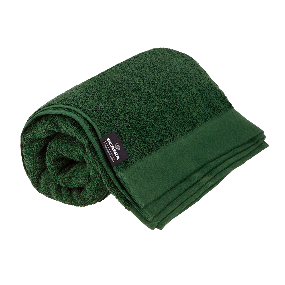 Green Wordmark Towel