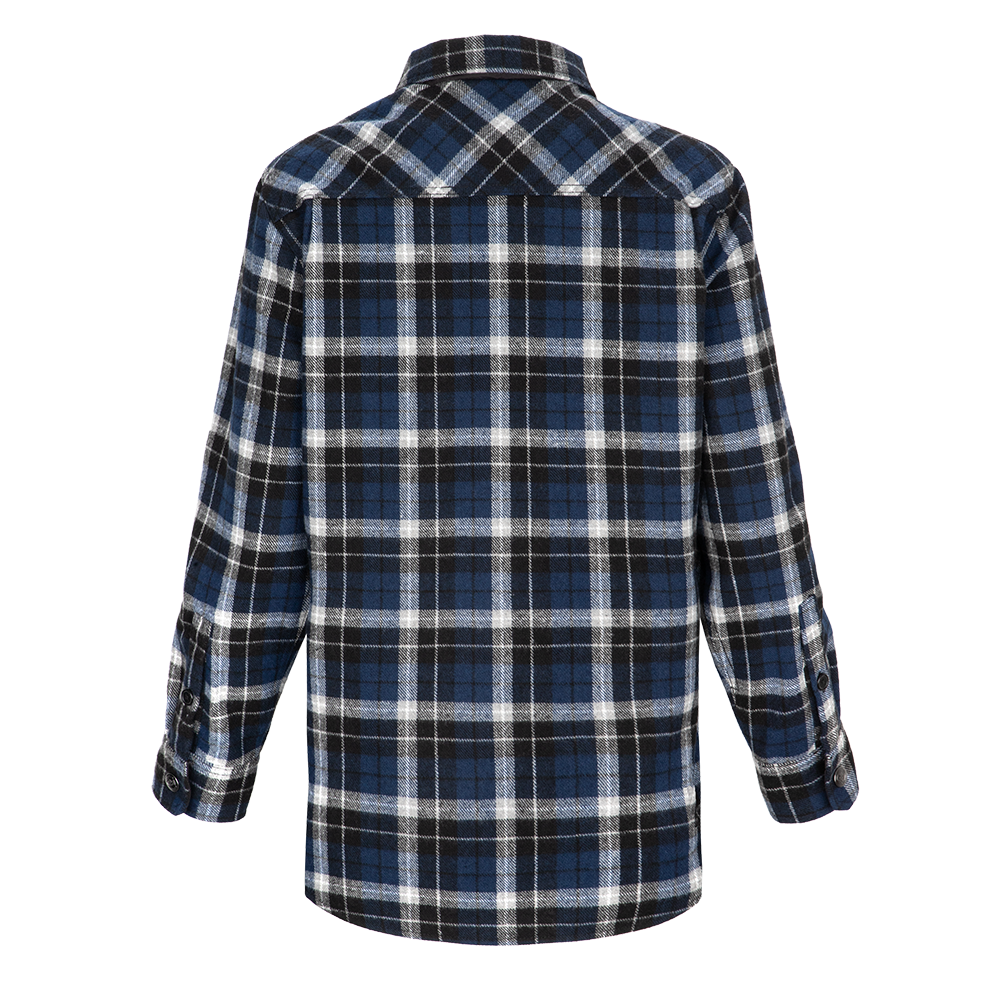Women's Blue Checked Overshirt