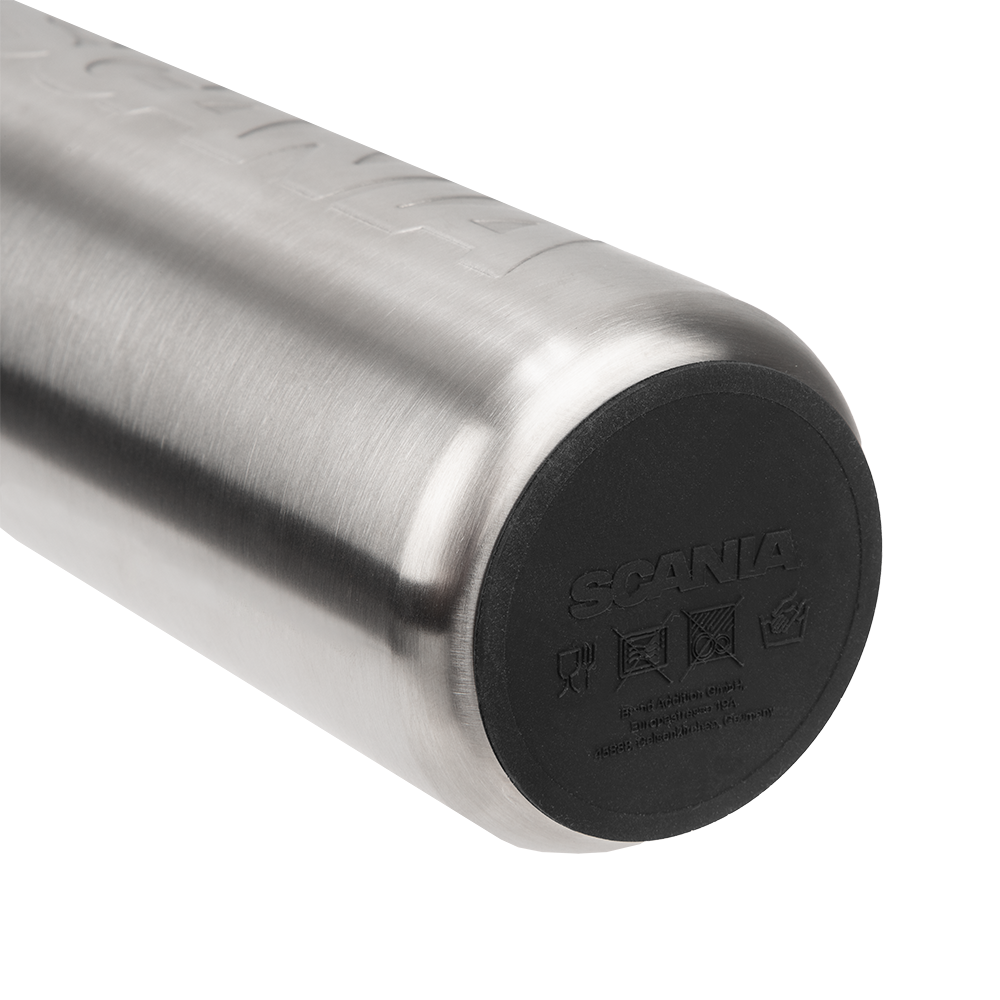 Silver Stainless Steel Bottle