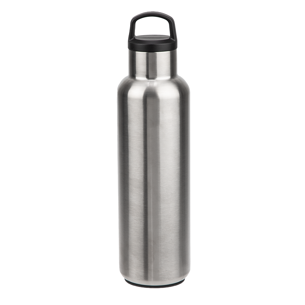 Silver Stainless Steel Bottle