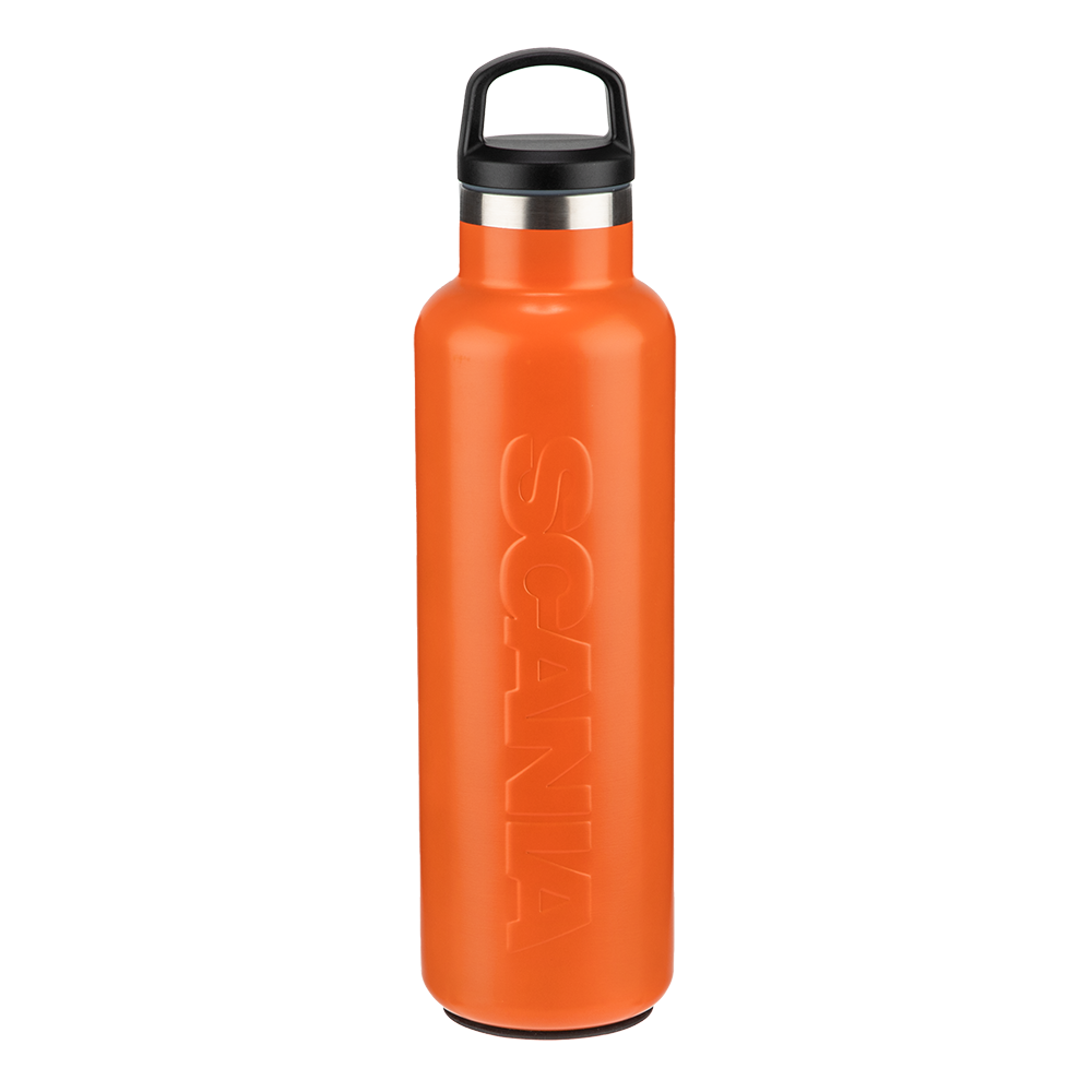 Orange Stainless Steel Bottle