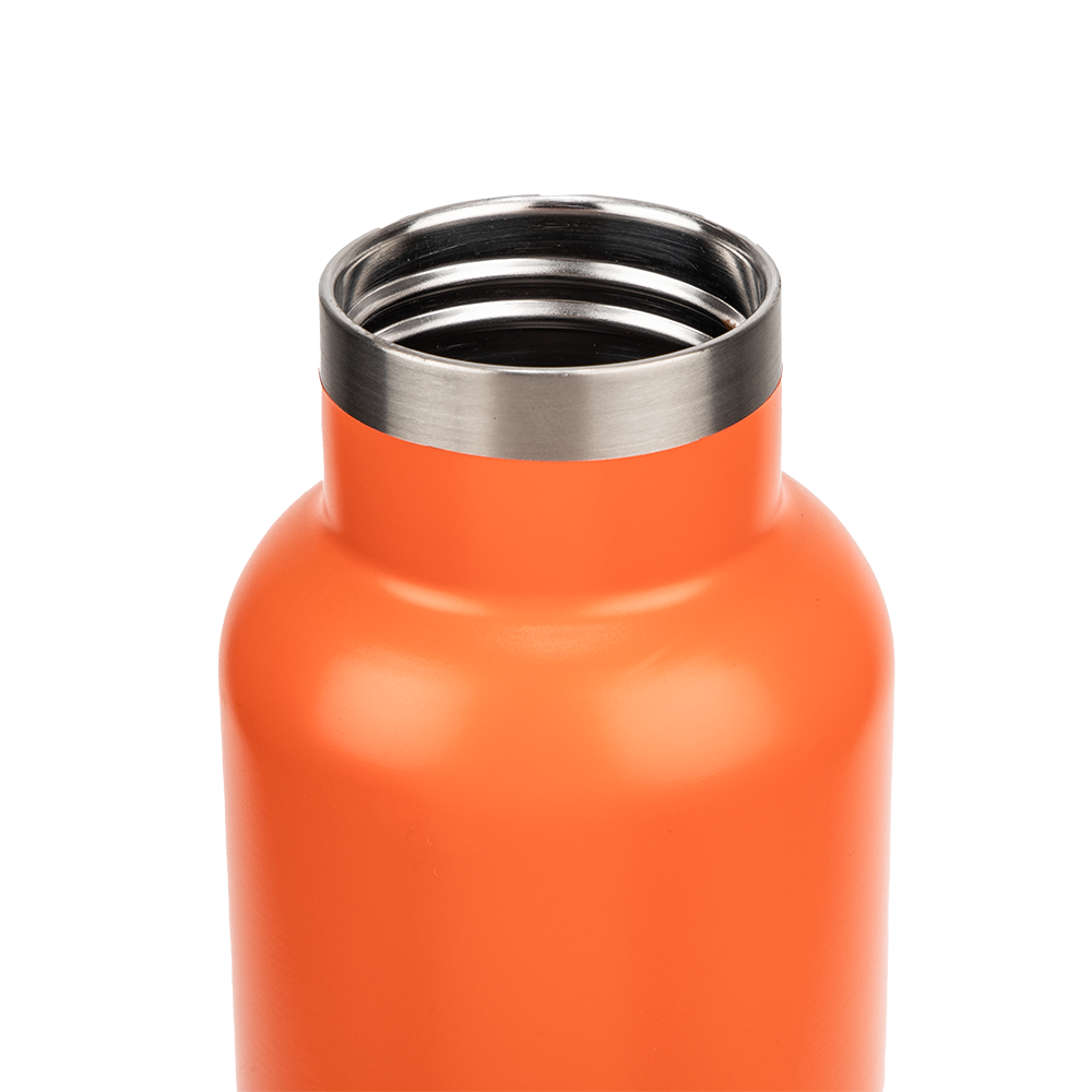 Orange Stainless Steel Bottle