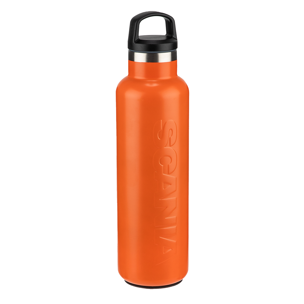 Orange Stainless Steel Bottle