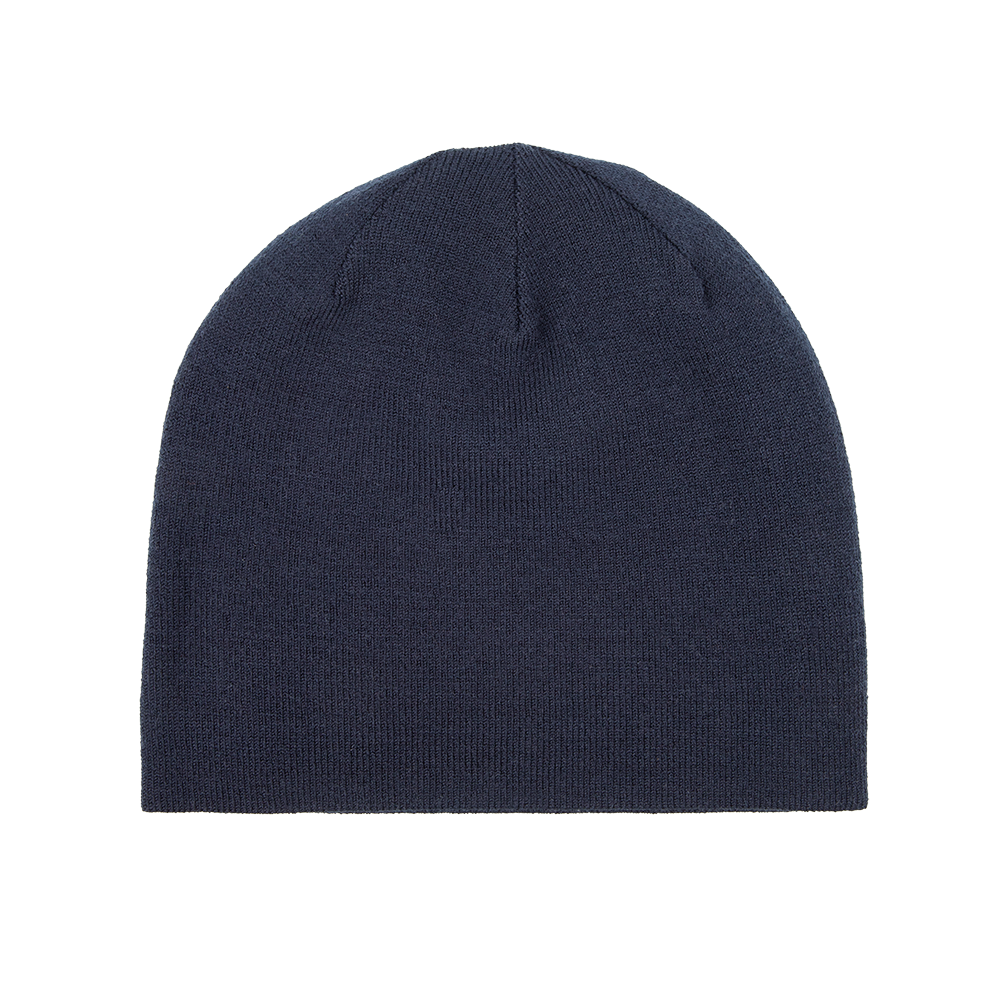 Kids Reversible Navy Beanie
