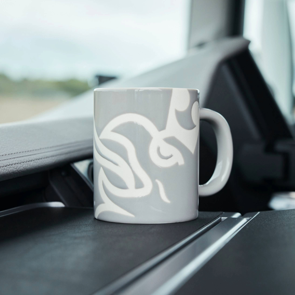 Grey Grand Griffin Mug