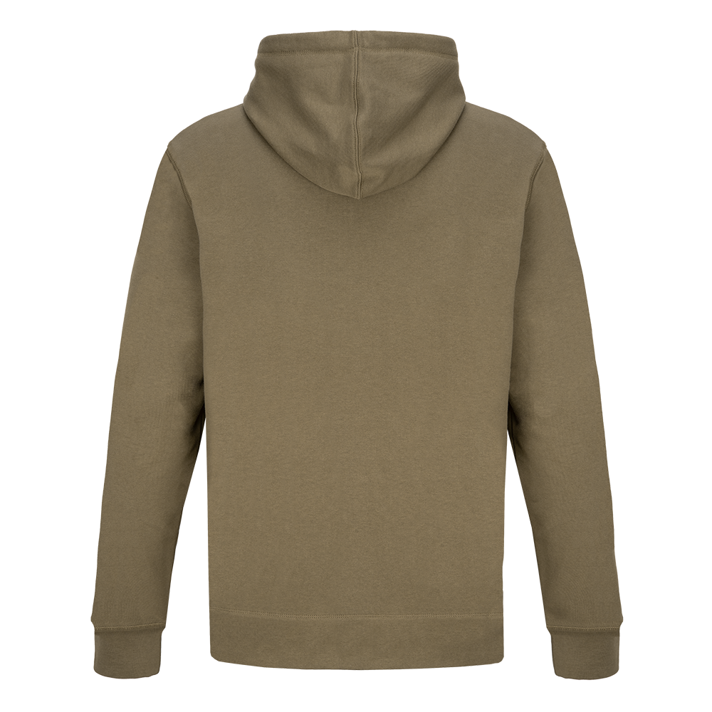 Men's Khaki Stripe Relaxed Hoodie
