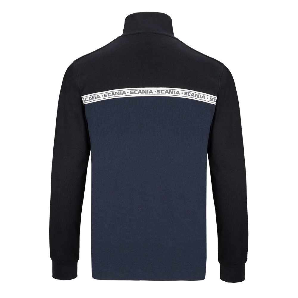 Men's Navy Duo Retro ¼ Zip Sweatshirt