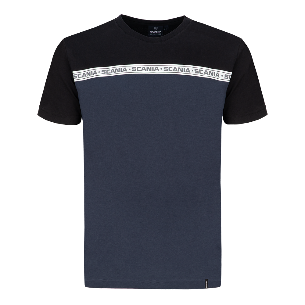 Men's Navy Duo Retro T-shirt