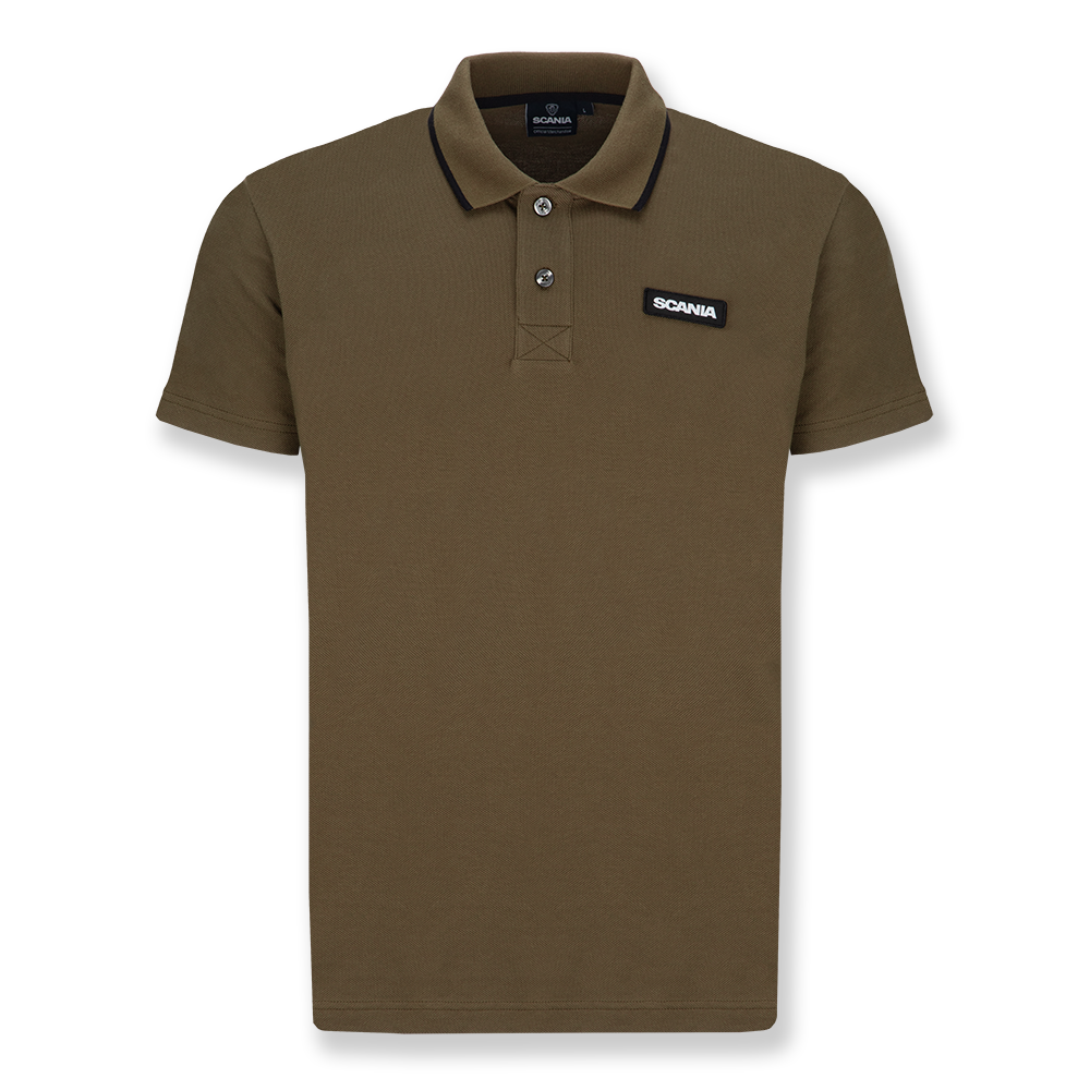 Men's Olive Green Base Polo