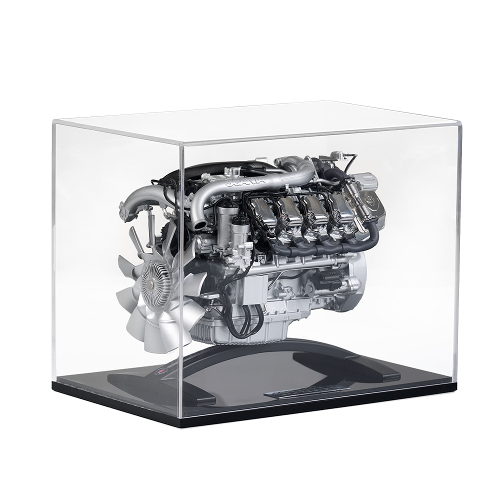 Scania V8 Truck Engine Scale Model 1:12