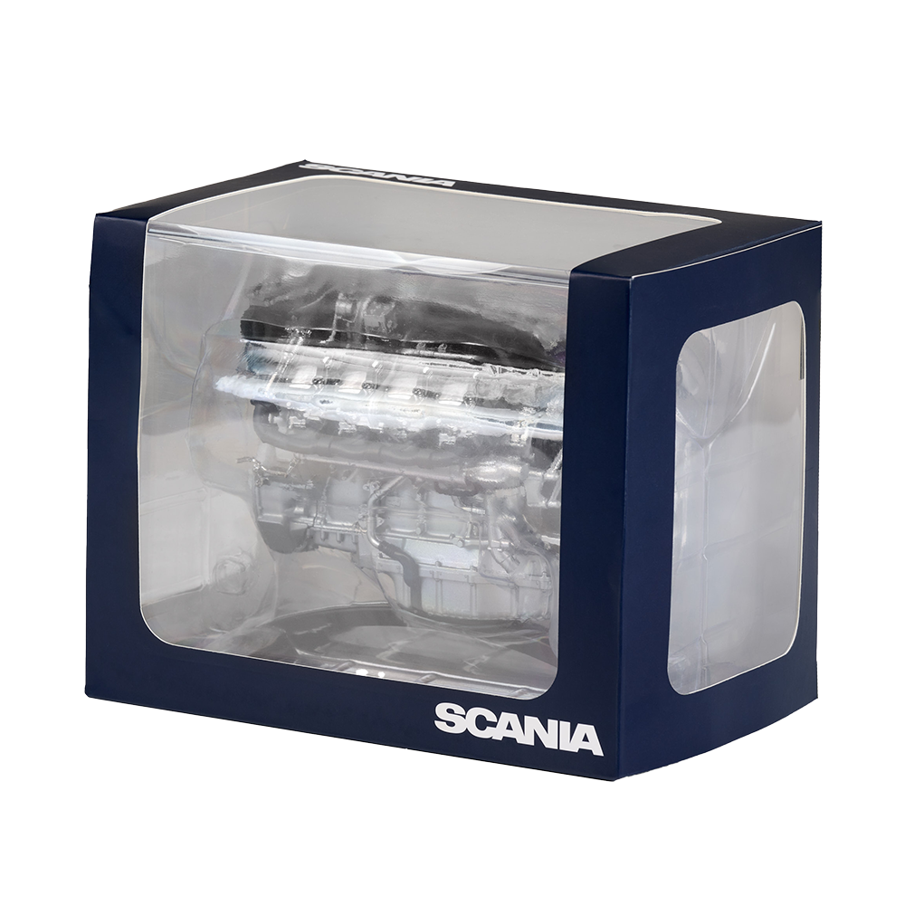 Scania V8 Truck Engine Scale Model 1:12