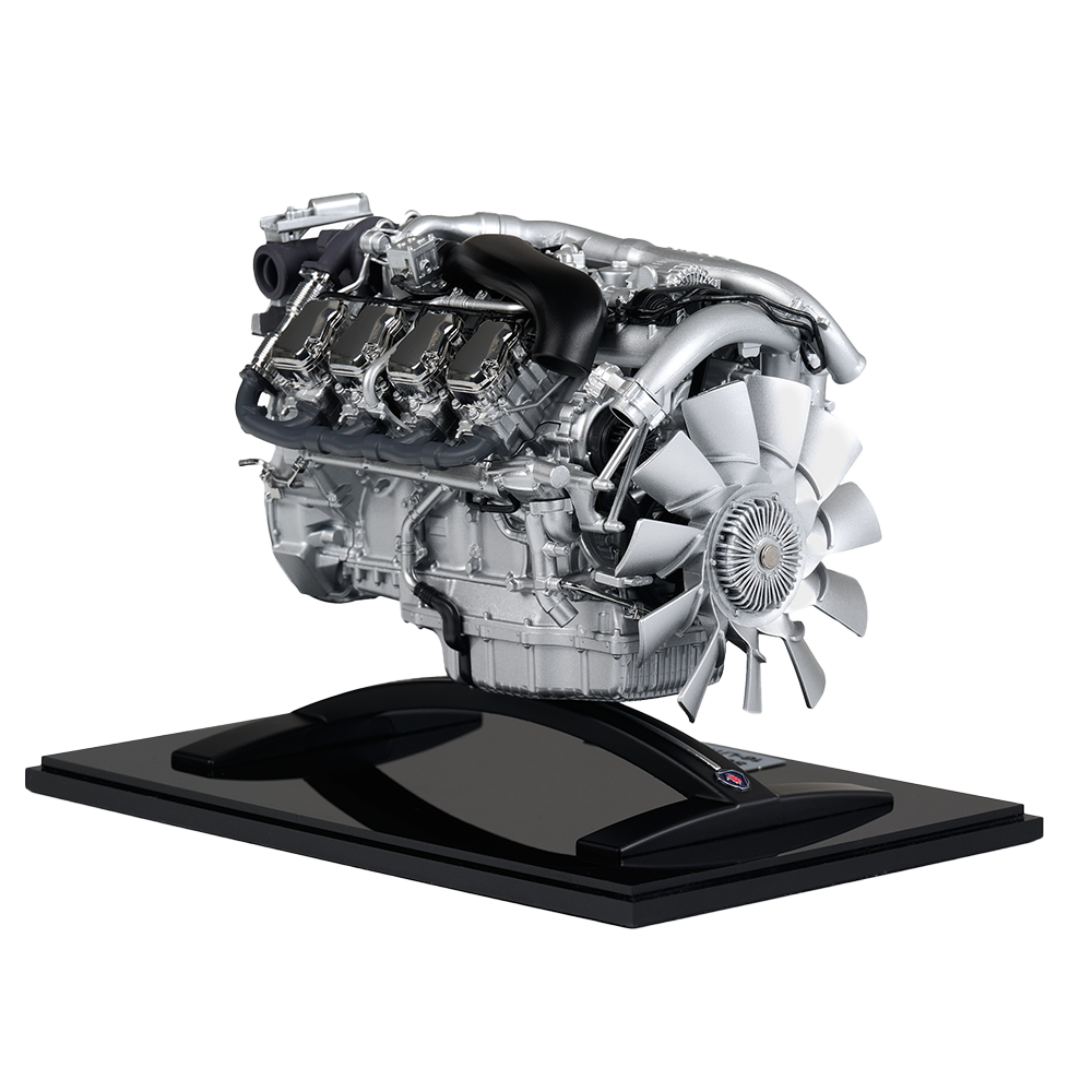 Scania V8 Truck Engine Scale Model 1:12