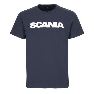 Men's Navy Basic Wordmark T-Shirt
