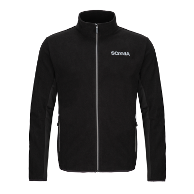 Veste polaire "Base" noire pour homme