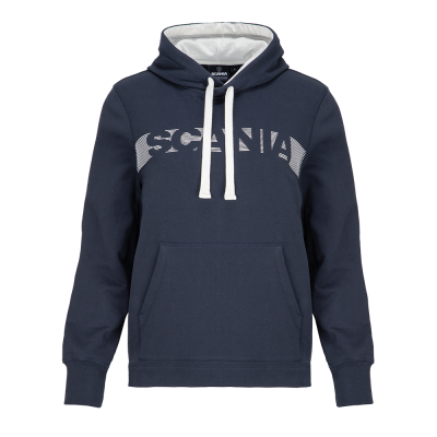 Women's Navy Stripe Relaxed Hoodie