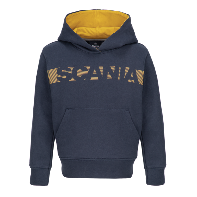 Kids Navy Stripe Hoodie