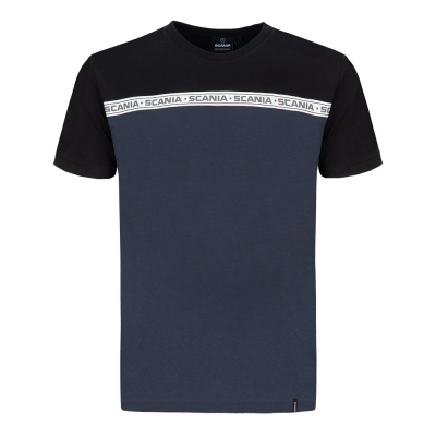 Men's Navy Duo Retro T-Shirt