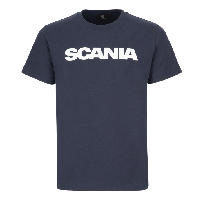 Men's Navy Basic Wordmark T-Shirt
