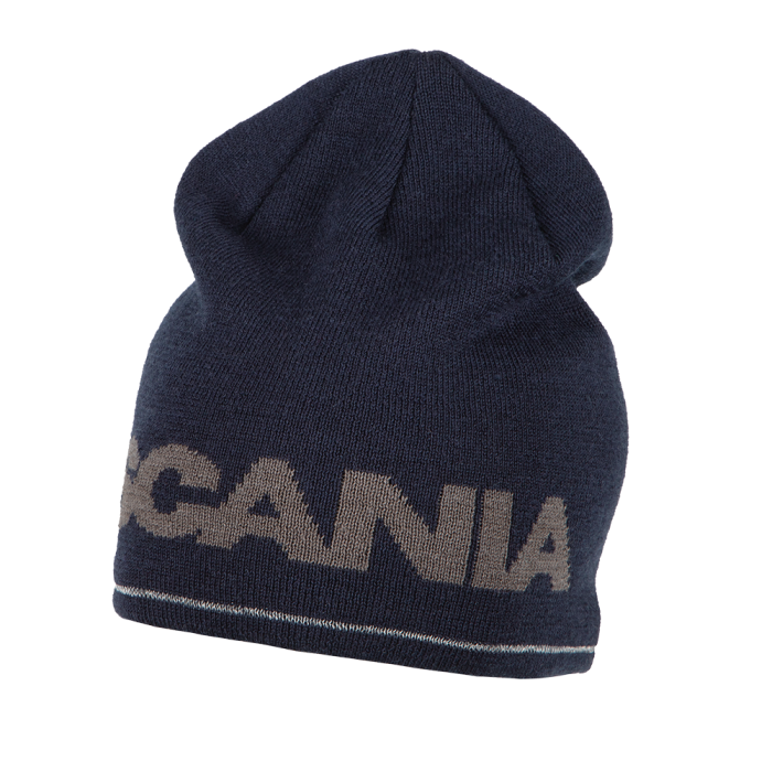 Wordmark Beanie - Navy