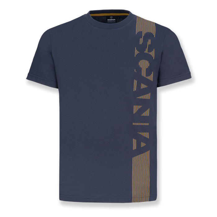 Men's Navy V Stripe T-Shirt