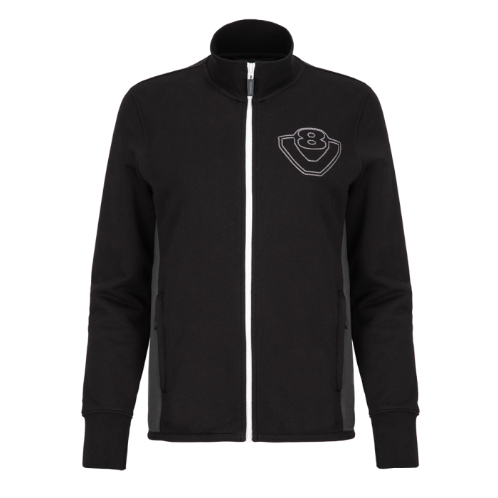 Women's Black V8 Duo Zip Sweatshirt