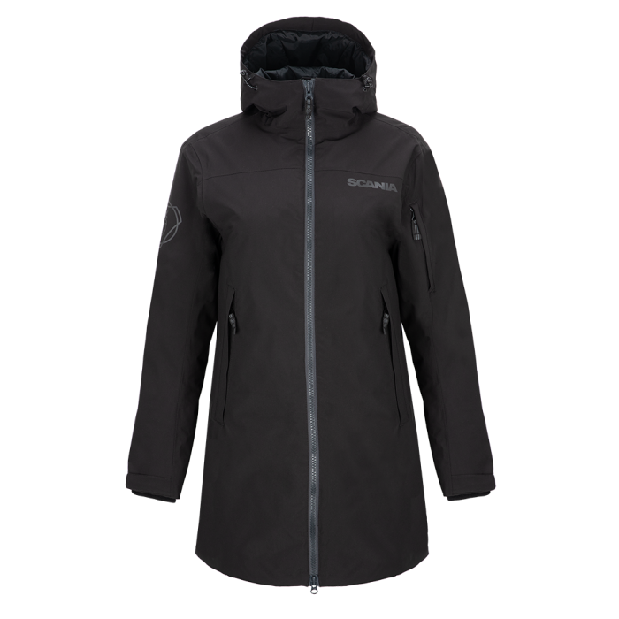 Women's Black Parka