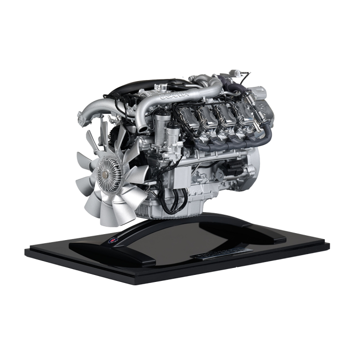 Scania V8 Truck Engine Scale Model 1:12